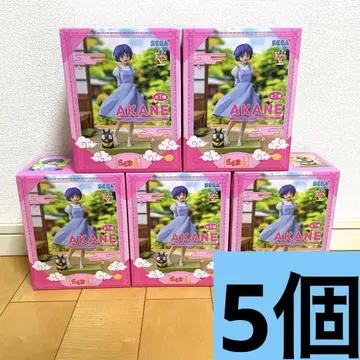 란마 1/2 텐도 아카네 Luminasta 피규어 5개 세트 AKANE