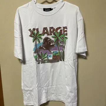 XLARGE 화이트 티셔츠 M