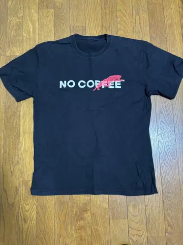 NO COFFEE 티셔츠 블랙
