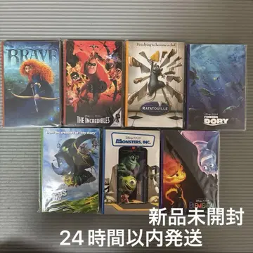 Happy 복권 PIXAR 2025 H상 엽서 북 7개 세트