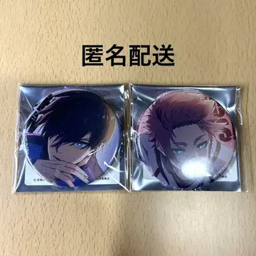 블루 록 이토시 린 이토시 사에 SHIBUYA TSUTAYA 캔뱃지