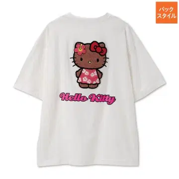 아베일 Avail 키티 Kitty 티셔츠 일광화상 키티 하이비스커스