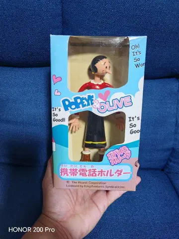 뽀빠이와 올리브 휴대폰 홀더