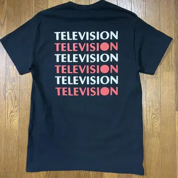 ALLEGE (알레지) TELEVISION 티셔츠 블랙