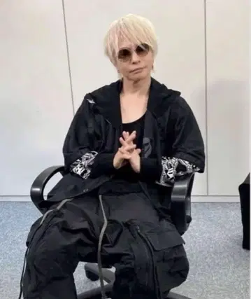 hyde 의상 A.F ARTEFACT 카고 와이드 사루엘 팬츠