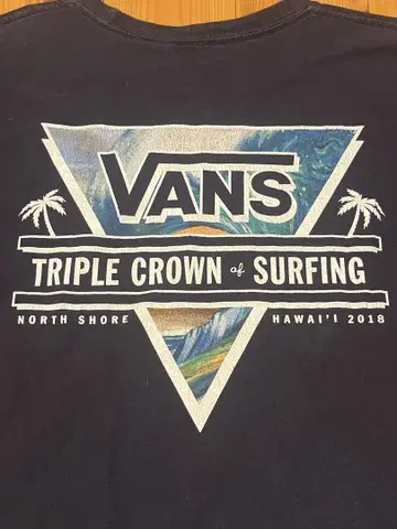 VANS TRIPLE CROWN 2019 티셔츠 서핑
