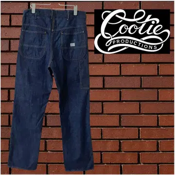 COOTIE PRODUCTIONS 데님 페인터 팬츠 3바늘 워크