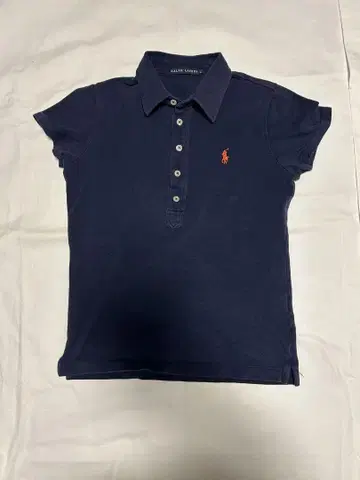 Ralph Lauren 네이비 반팔 피케 셔츠