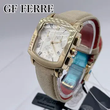 GF FERRE 손목시계 골드 크로노그래프 정가 94500엔 택 포함