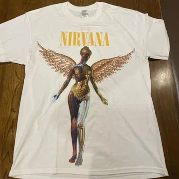 NIRVANA IN UTERO 1993 티셔츠 GILDAN