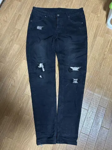 ksubi 슬림핏 블랙 데님 33