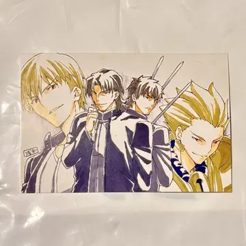 Fate/stay night 영화 혜택 엽서