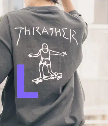 Thrather 마크곤잘레스 티셔츠 흑먹색