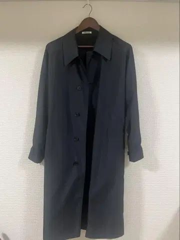 AURALEE 트렌치코트 블랙