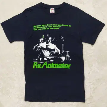 사망의 흔적 RE-ANIMATOR 호러 영화 티셔츠