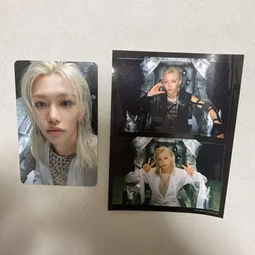 stray kids 필릭스 자이언트 FC판 양면 트레이딩 카드 씰