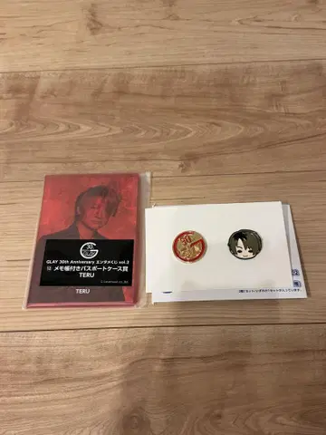 GLAY 30th Anniversary TERU 핀 배지