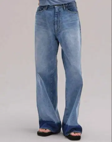 ENOF 이나후 expandable denim pants 데님 L 사이즈