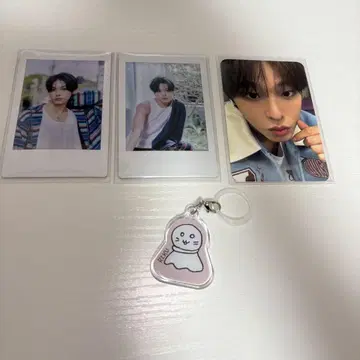 NCT WISH 리쿠 폴라로이드 트레이딩 카드 엄브렐라 마커