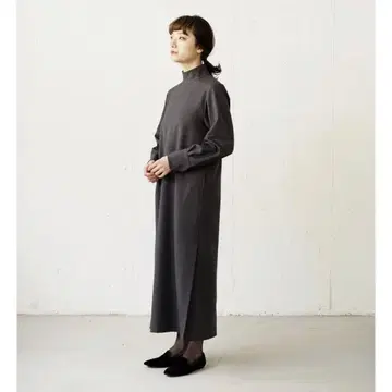 foufou 하이 넥 프리미티브 원피스