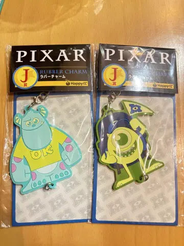PIXAR 몬스터즈 잉크 러버 참 2개 세트