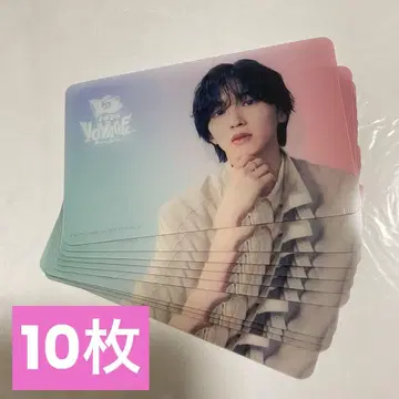 미치에다 슌스케 클리어 솔로 카드 나니와단시 BON BON VOYAGE