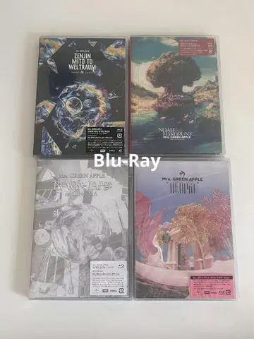 Mrs.GREEN APPLE 일반 버전 Blu-ray 4 작품