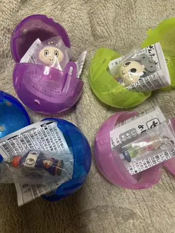 4종 가챠 젠마이 자무라이 메지루시 액세서리