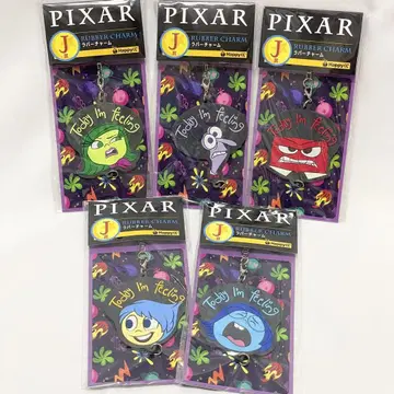 해피 복권 픽사 PIXAR 인사이드 헤드 러버 참 세트