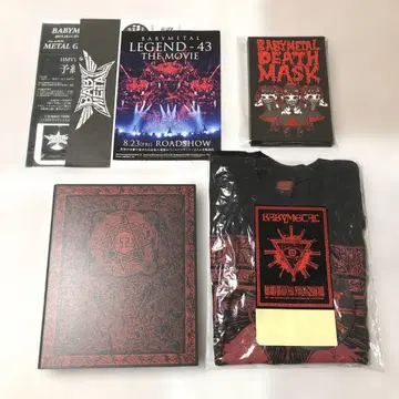 BABYMETAL APOCALYPSE CD 포함 티셔츠 마스크