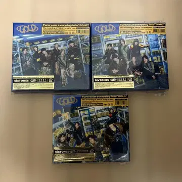 SixTONES GOLD 3 형태