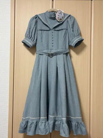 마린 아카데미아 원피스 스카이블루 M 사이즈