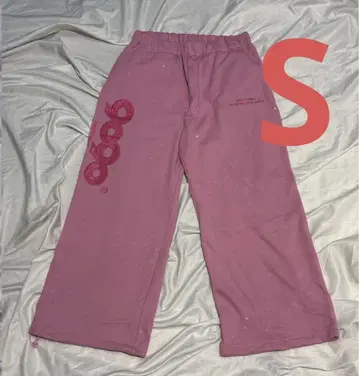 9090 girl OG 로고 글리터 스웨트 팬츠