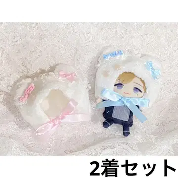 인형 의류 10cm 만주 인형옷 주머니 지갑 니지파페토