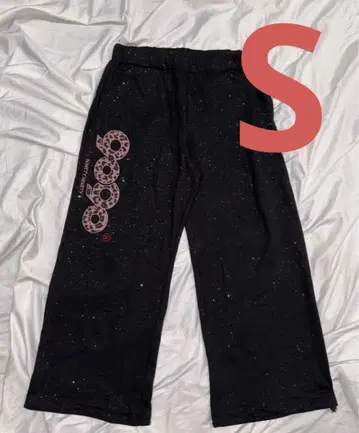 9090 girl OG 로고 글리터 스웨트 팬츠