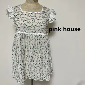 핑크 하우스는 핑크 하우스 자수 풀오버