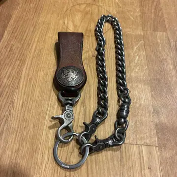 FUNNY Wallet Chain 지갑 체인 네이비 빈티지