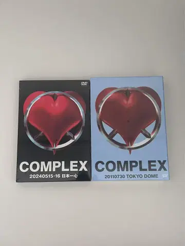 일본 COMPLEX DVD 2장 세트 미개봉 새상품