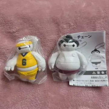 디즈니 캡슐 토이 베이맥스 바스켓 스모
