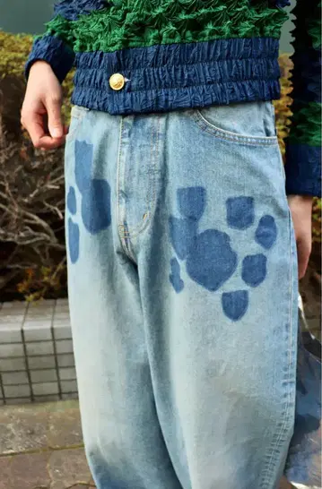 MASU EMBLEM BAGGY JEANS 배기 데님 46
