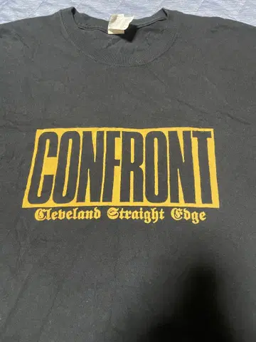 CONFRONT 사이즈 XL NYHC NEWSCHOOL