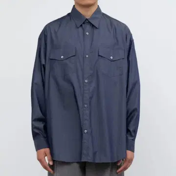그라프페이퍼 그라프 페이퍼 셔츠 Dungaree Shirt
