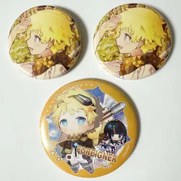 FGO 포리너 보이져 캔뱃지 3종 Fes 영령 소환 캐릭터 토리아