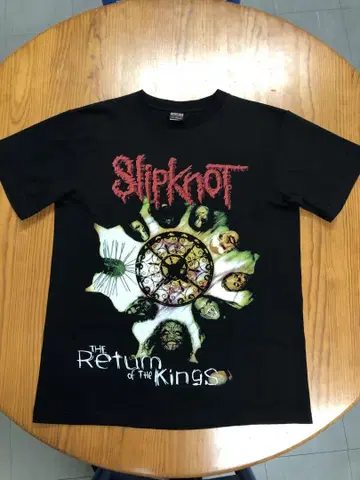 Slipknot 티셔츠 The Return of the Kings 블랙