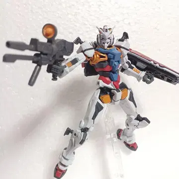 HG1/144 빨간색 건담 화이트 건담풍 페인팅 완성품