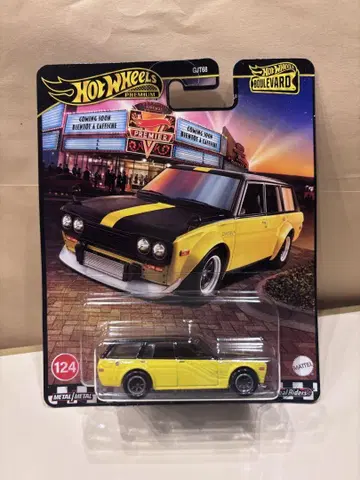 핫휠 블루 버드 닛산 다츠산 DATSUN510 블루 버드 왜건