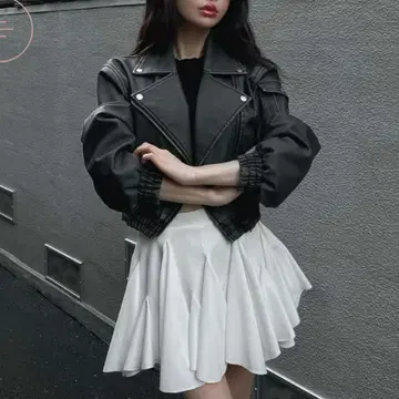 Darich 앤티크 가죽 라이더 자켓
