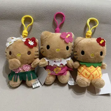 일광화상 키티 하와이 한정판 키링