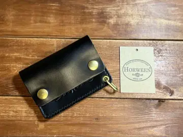 미니 트래커 지갑 HORWEEN 사 크롬 엑셀 놋쇠 차심
