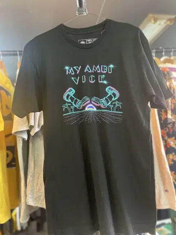 Tacpack Black & Neon My Ambi Vice 티셔츠
